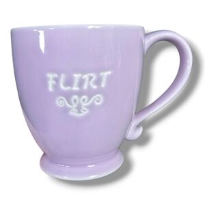 Starbucks 2006 Valentines 'Flirt' Fluted Fancy Coffee 15fl.oz Mug